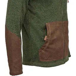 Куртка Orbis Textil Herrenjacke Strick-Fleece 418001-56 5XL Зелений - мініатюра 5