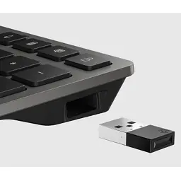 Клавіатура HP 720 Multi-Device Rechargeable Wireless/Bluetooth UA Black (9T5B1AA) - мініатюра 9