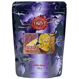 Кава в зернах Trevi Арабіка Колумбія без кофеїна 250 г