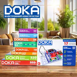Конструктор DOKA електронний Супервимірювач 17 схем (D70712) - мініатюра 6