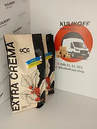 Кава в зернах EXTRA CREMA 1 кг - мініатюра 2