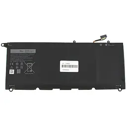Акумулятор Dell JD25G (XPS 13 9343, 9350) 7.4V 52Wh Black