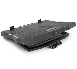 Охолоджувальна підставка для ноутбука до 17.3 дюймів Ice Coorel K-12 15 fans 2500RPM - мініатюра 4