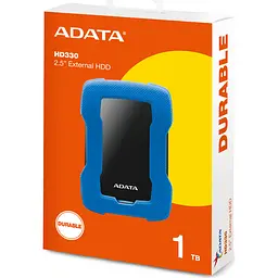 Зовнішній жорсткий диск Adata DashDrive Durable HD330 1TB Blue [AHD330-1TU31-CBL] [118128] - мініатюра 6