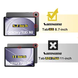 Чохол до планшета BeCover Protected Cover Samsung Galaxy Tab A9 SM-X115 8.7" Black (711874) - мініатюра 6