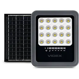 Прожектор Videx LED 500Lm 5000K автономний (VLE-FSO3-205) - мініатюра 2