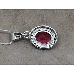 Срібна підвіска TOP Silver з фіанітами. 9540114К - мініатюра 3