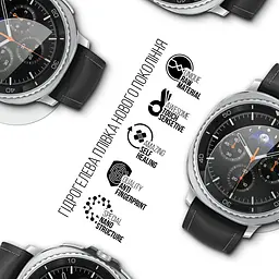 Гідрогелева плівка на годинники Samsung Galaxy Watch 8 Classic 46mm ArmorStandart захисна плівка для смарт годинників прозора (ARM87438) - мініатюра 2