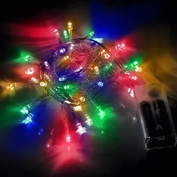 Електрогірлянда Yes! Fun Нитка 41 LED статична 2.8 м різнокольорова (975053) - мініатюра 4