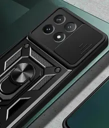 Панель BeCover Military для Poco X6 Pro Black (711157) - мініатюра 6
