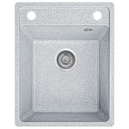 Мийка кухонна Valetti 85C гранітна 510х410 мм сіра - мініатюра 7