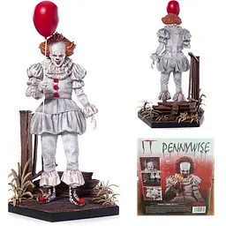 Фігурка Iron Studios Воно Пенівайз Pennywise Deluxe Statue Stephen King 2017 Sideshow 23 см IT PN 07 - мініатюра 4