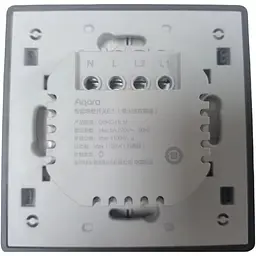 Розумний вимикач Aqara E1 Grey (QBKG41LM) [107834] - мініатюра 2