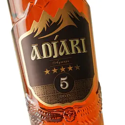 Бренді Adjari 5 зірок 40% 0.5 л тубус - мініатюра 7