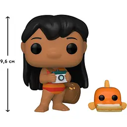 Ігрова фігурка Funko Pop! Ліло та Стіч Ліло з рибкою 9.6 см (55621) - мініатюра 2