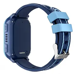 Дитячий смарт годинник Lemfo D26 з GPS трекером, 4G дзвінками, Wi-Fi, AI голосовим помічником та HD відеозв’язком, baby smart watch До 5 днів роботи Синій - мініатюра 4