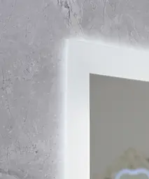 Дзеркало Mixxus Flat MR04-100x80 (LED Touch, годинник, антизапотівання, димер, регулювання яскравості) MI6927 - мініатюра 5