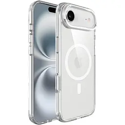 Чохол TPU Space Case Apex with MagSafe для Apple iPhone 17 Air (6.5) Silver - мініатюра 2