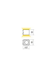 Бра вуличне TEKO AP LED COB 2X6W IP65 DG 3000K(5.1.2) Redo 90101 - мініатюра 2