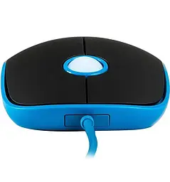 Мишка Modecom MC-M111, 3кн., 1600dpi, чорно-синя - мініатюра 3