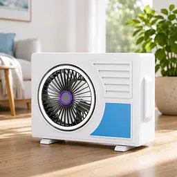 Портативний настільний акумуляторний вентилятор охолоджувач Air Conditioning Fan
