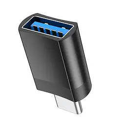 Переходник HOCO Type-C to USB female adapter UA17 4A, USB3.0 OTG - мініатюра 4