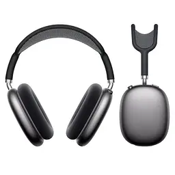 Накладні навушники Borofone BO35 Plus Adorable, ANC, BT headphones, BT5.4, AUX, 400mAh, 32h, 45h, grey - мініатюра 3