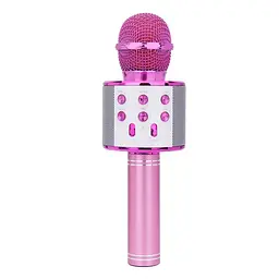 Мікрофон бездротовий караоке, C48340, Bluetooth, USB, колонка (В асортименті)