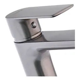 Змішувач для умивальника Haiba Alex 001 High graphite HB3994 Графіт - мініатюра 2