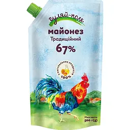 Майонез Гуляй-поле Традиційний 67% 500 г