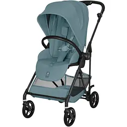 Візок Cybex Melio Carbon Stormy Blue з бампером (526000773)