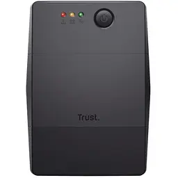 Джерело безперебійного живлення Trust Paxxon 800VA UPS 23503, 2 Outlets 1.4 м Black - мініатюра 2