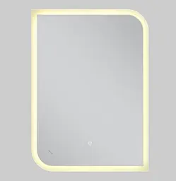 Дзеркало Mixxus Premium BEVEL MA02-90x65-REVERSE (LED Touch, Anti-fog, (3-6,5kK)) (MP6641) - мініатюра 5