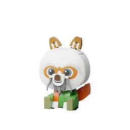 Конструктор Pantasy Kung Fu Panda Серія Сидячий малюк - Шифу (99126) - мініатюра 2