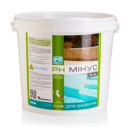 Засіб для зниження pH у басейні Barchemicals PG-20 5 кг гранули з буферним ефектом