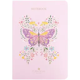 Книга записная Axent Turnowsky Fairy Garden 1 A5 80 листов клетка (8700-31-A-TR)