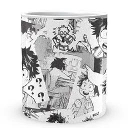 Кухоль GeekLand Моя геройська академія My Hero Academia Мідорія Манга колаж MHA 02.534 330 мл білий - мініатюра 2