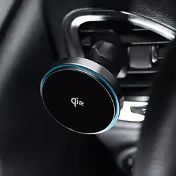 Автотримач із бездротовою зарядкою Proove Titanium Circle Qi2 15W Gray (WHTC15010003) [167449] - мініатюра 6