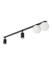 Світильник поворотний, спот TK Lighting 10929 Vox GU10+G9 4x10W+8W IP20 чорний - мініатюра 3