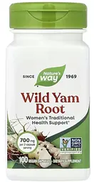 Дикий ямс Nature's Way Wild Yam 700 мг 100 веганських капсул