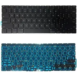 Клавіатура для ноутбука MacBook Pro Retina 13" 2016-2017 (A1708), версія USA Apple teh0020584