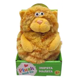 М’яка іграшка Plush and Co котик (рудий) 12 см