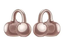 Навушники бездротові HUAWEI FreeClip Rose Gold (55038003) - мініатюра 3