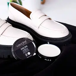 Крем-віск для шкіри Coccine Shoe Wax, 40 г, білий - мініатюра 2