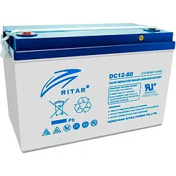 Аккумуляторная батарея для ИБП Ritar AGM 12 V / 80 А*ч (DC12-80)