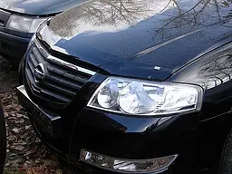 Дефлектор капоту мухобійка для NISSAN ALMERA Classic 2006- (B10)