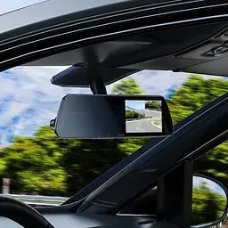 Відеореєстратор - дзеркало Hoco DV4 4.5-inch rearview mirror driving recorder (2 камери) - мініатюра 4
