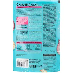 Сіль Pripravka Finishing Salt Смачна морська з часником та цибулею 200 г - мініатюра 2