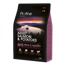Сухий корм Profine Adult Salmon 3 кг з лососем і картоплею для дорослих собак