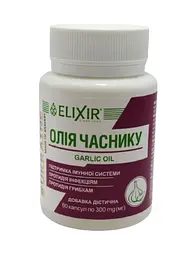 Олія Elixir часнику 60 капсул